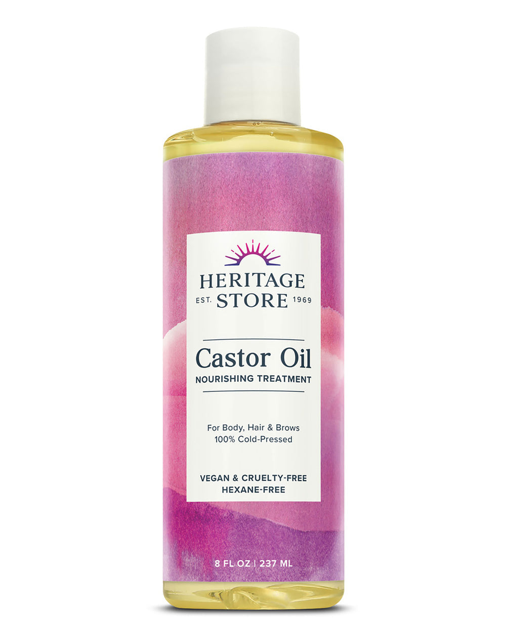 Castor Oil Cold Pressed 16oz.