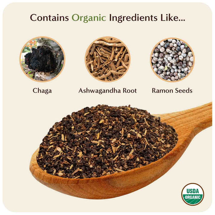 Mushroom Herbal 'Coffee' Chaga Ashwagandha 10oz.