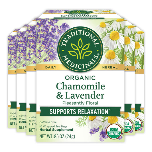 Organic Chamomile & Lavender Tea 16 Count