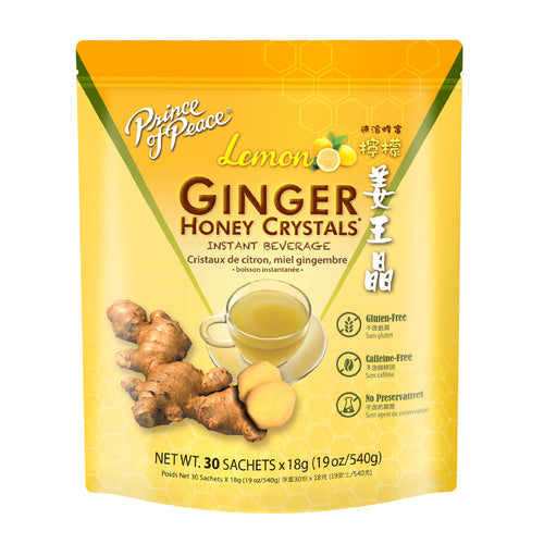 Ginger Honey Crystals Lemon