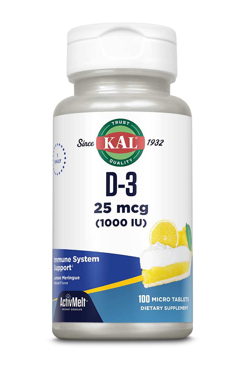 Vitamin D3 Activmelt 25mcg 100 Count
