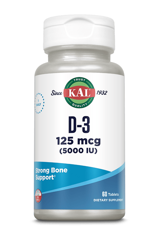 D3 125mcg 60 Count