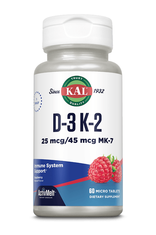 Vitamin D3 K2 (MK-7) Activmelt 60 Count