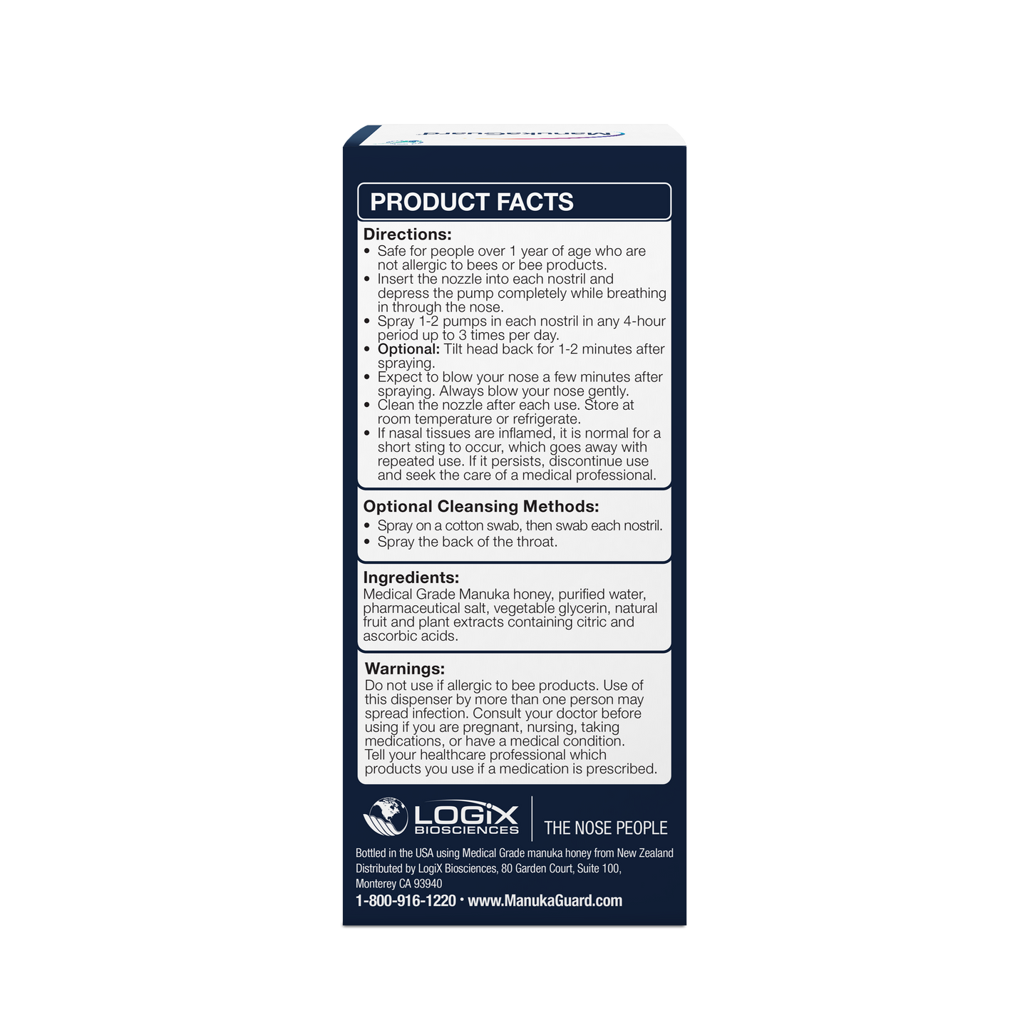 Nasal Spray Medical Grade