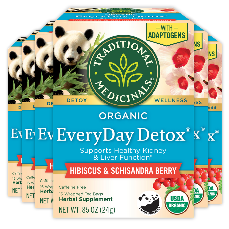 EveryDay Detox Hibiscus & Schisandra Tea 16 Count