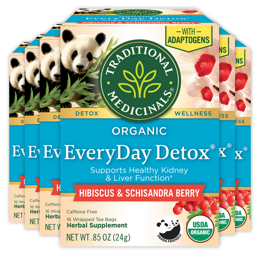 EveryDay Detox Hibiscus & Schisandra Tea 16 Count