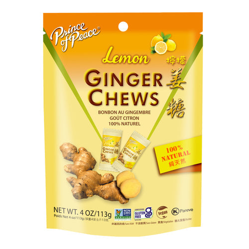 Lemon Ginger Chews