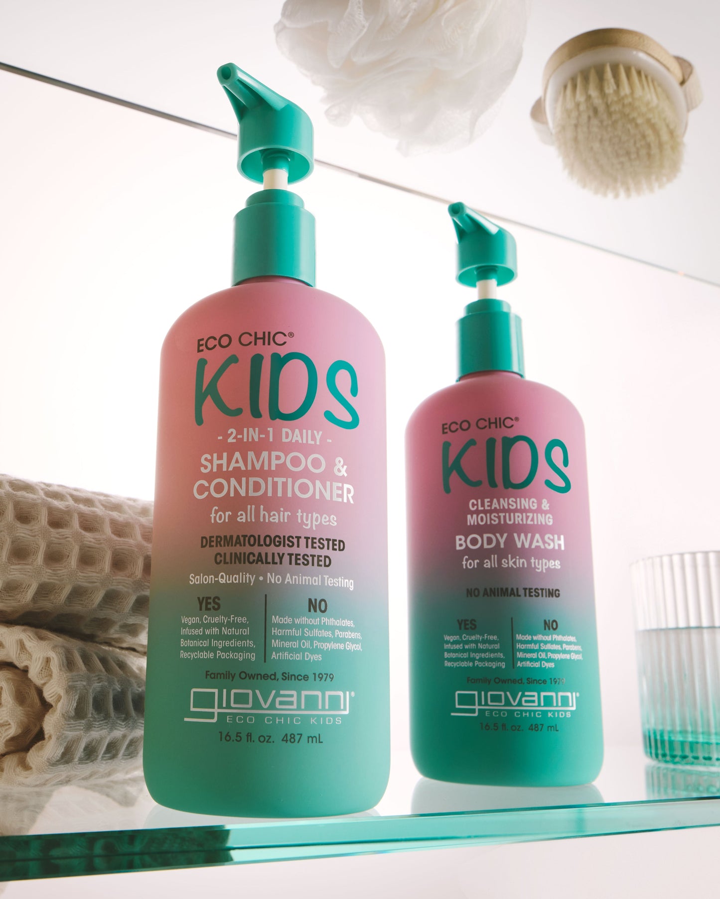 Eco Chic Kids Cleansing & Moisturizing Body Wash 16.5oz.