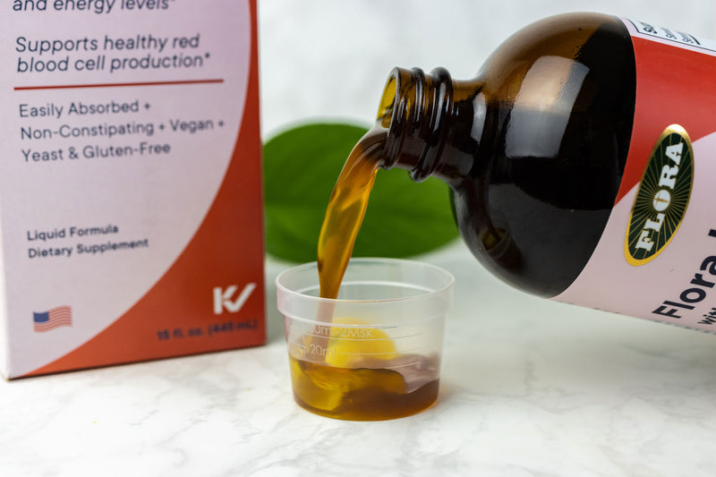 Flora Iron B-Vitamin Complex Liquid 15oz.