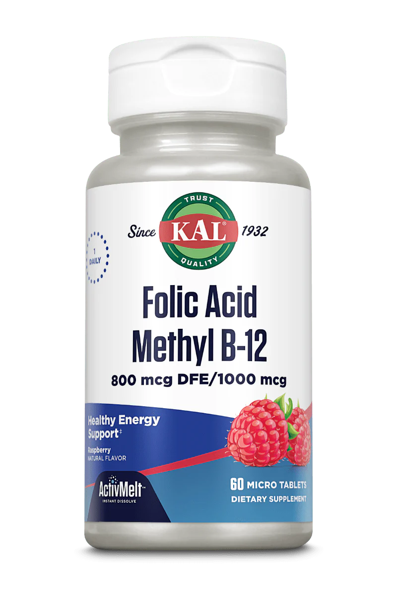 Folic Acid + B12 Activmelt 60 Count