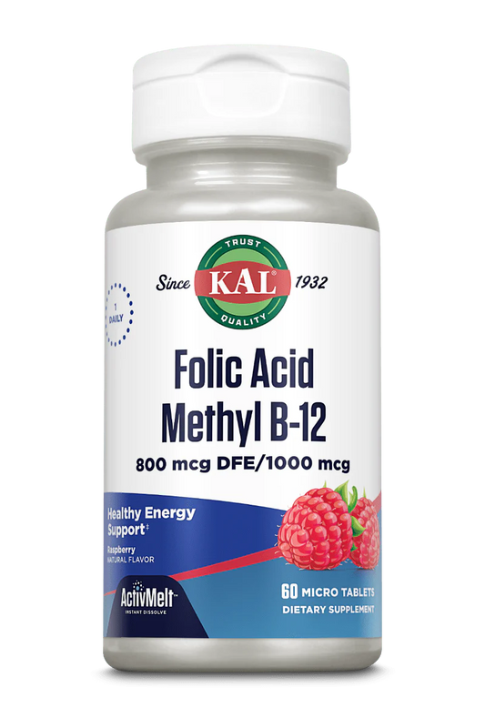 Folic Acid + B12 Activmelt 60 Count