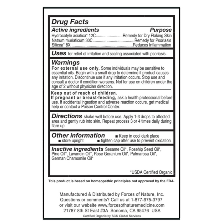 Organic Psoriasis Control 5ml.