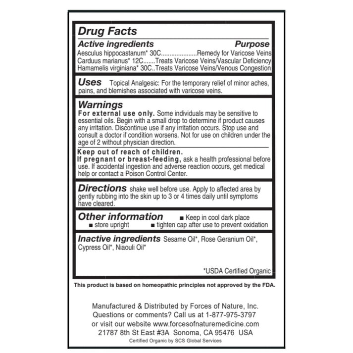 Varicose Vein Control 11ml.