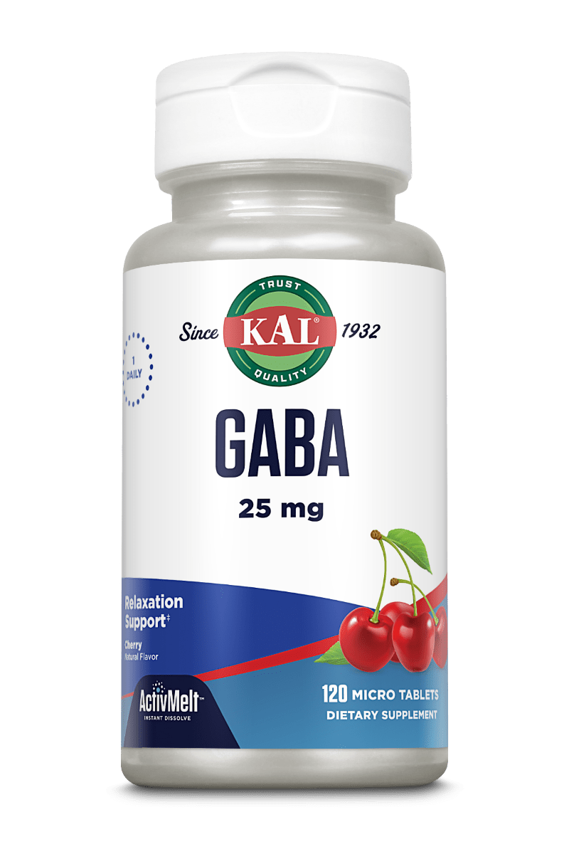 GABA 25mg Activmelt 120 Count