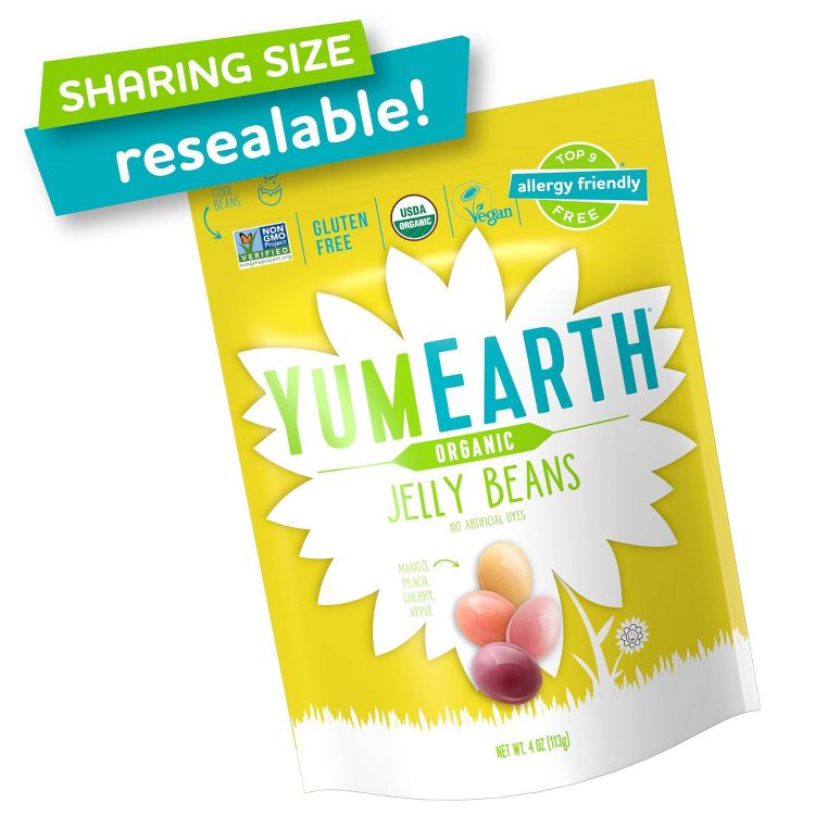 Organic Jelly Beans 4oz.
