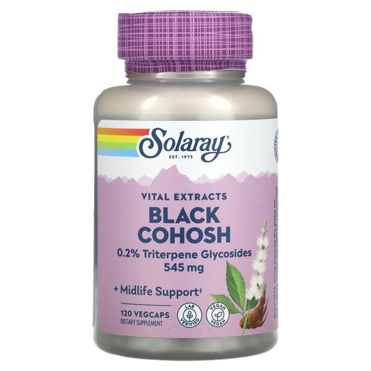 Black Cohosh Root Extract 545mg 120 Count