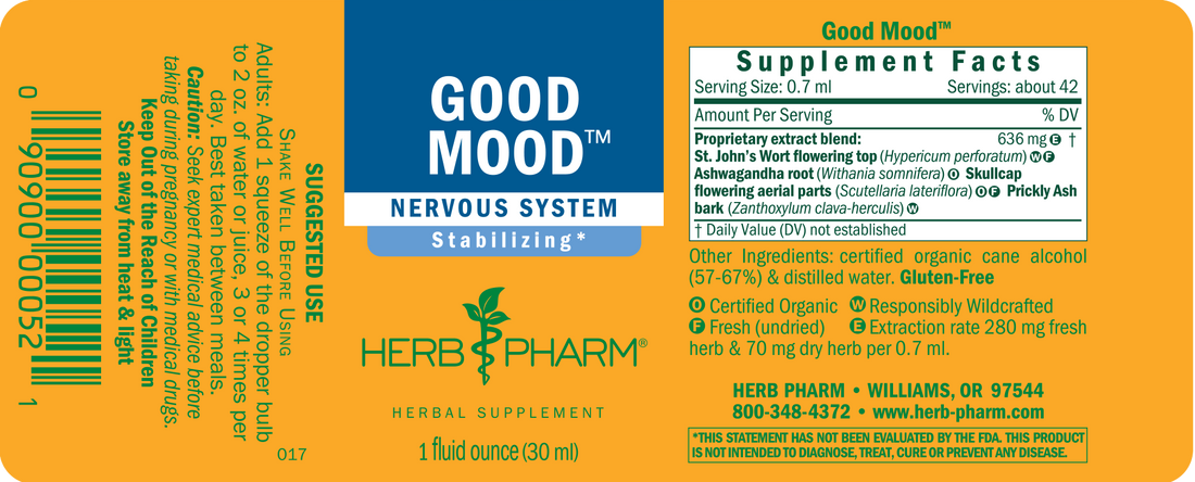 Good Mood Tincture 1oz.