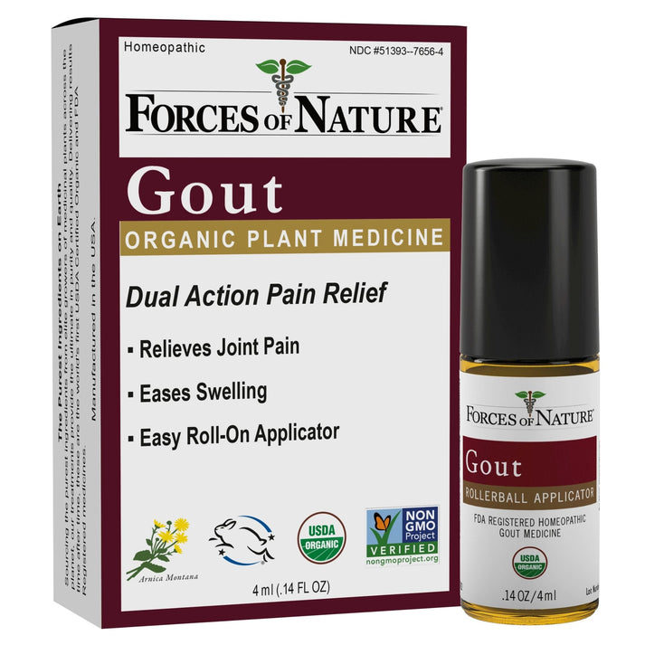 Organic Gout Pain Relief Roll On 4ml.