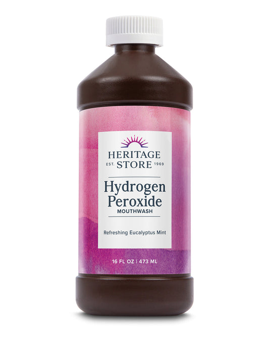 Hydrogen Peroxide Whitening Mouthwash 16oz.