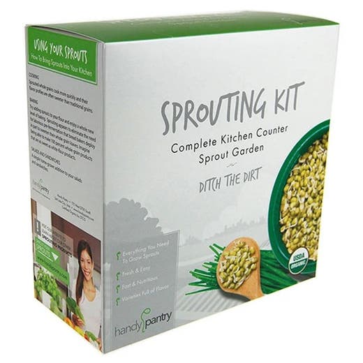 Sprouting Kit Complete Kitchen Counter Sprout Garden (Organic) 1 Count