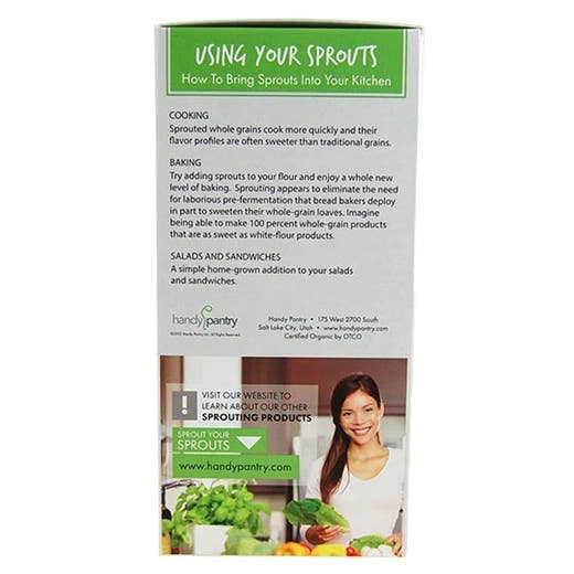 Sprouting Kit Complete Kitchen Counter Sprout Garden (Organic) 1 Count