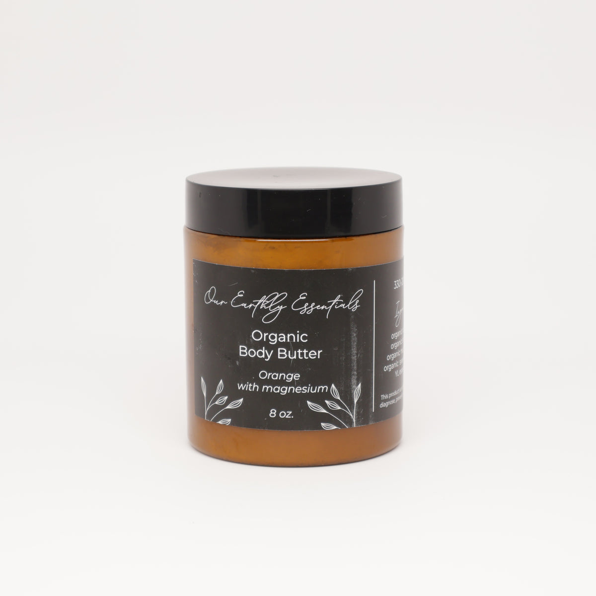 Body Butter Orange W/Magnesium 8oz.