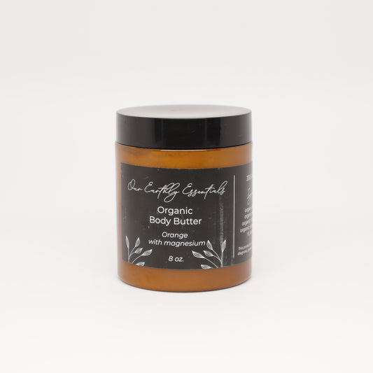 Body Butter Orange W/Magnesium 8oz.