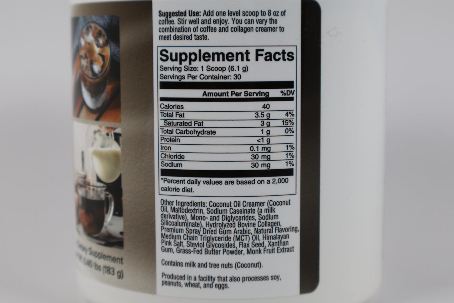 EarthCup Creamer 30 Servings