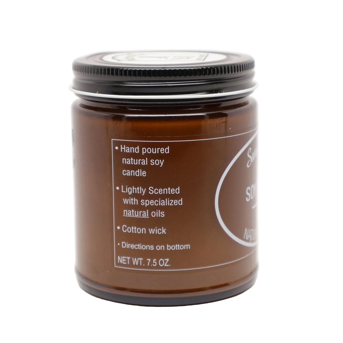 Sandalwood Soy Candle 7.5oz.