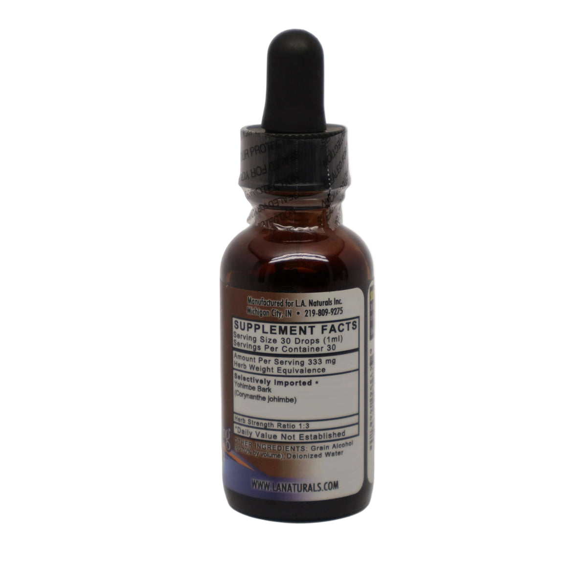 Yohimbe Tincture 333mg 1oz.