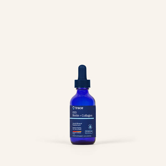 Liquid Ionic Biotin + Collagen 75000mcg Strawberry/Mango