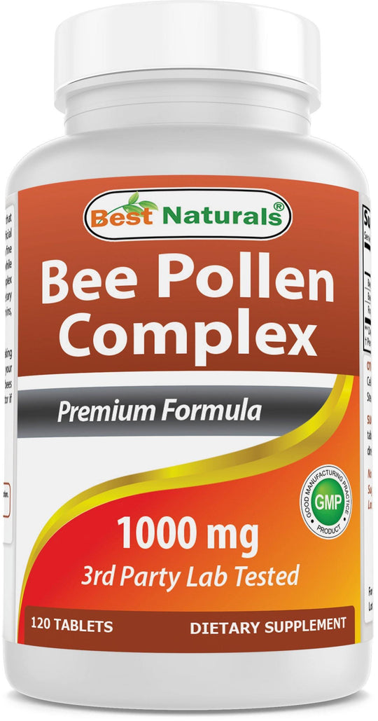Bee Pollen Complex 1000 mg 120 Count