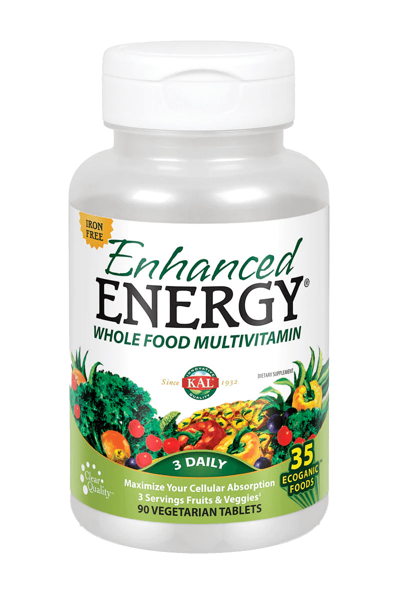 Enhanced Energy Multivitamin 3 Daily (Iron Free) 90 Count