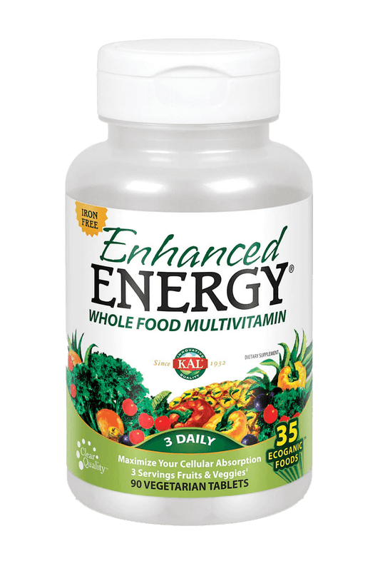 Enhanced Energy Multivitamin 3 Daily (Iron Free) 90 Count