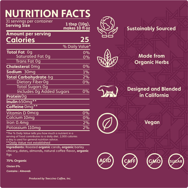 Chicory Herbal 'Coffee' Java 11oz.