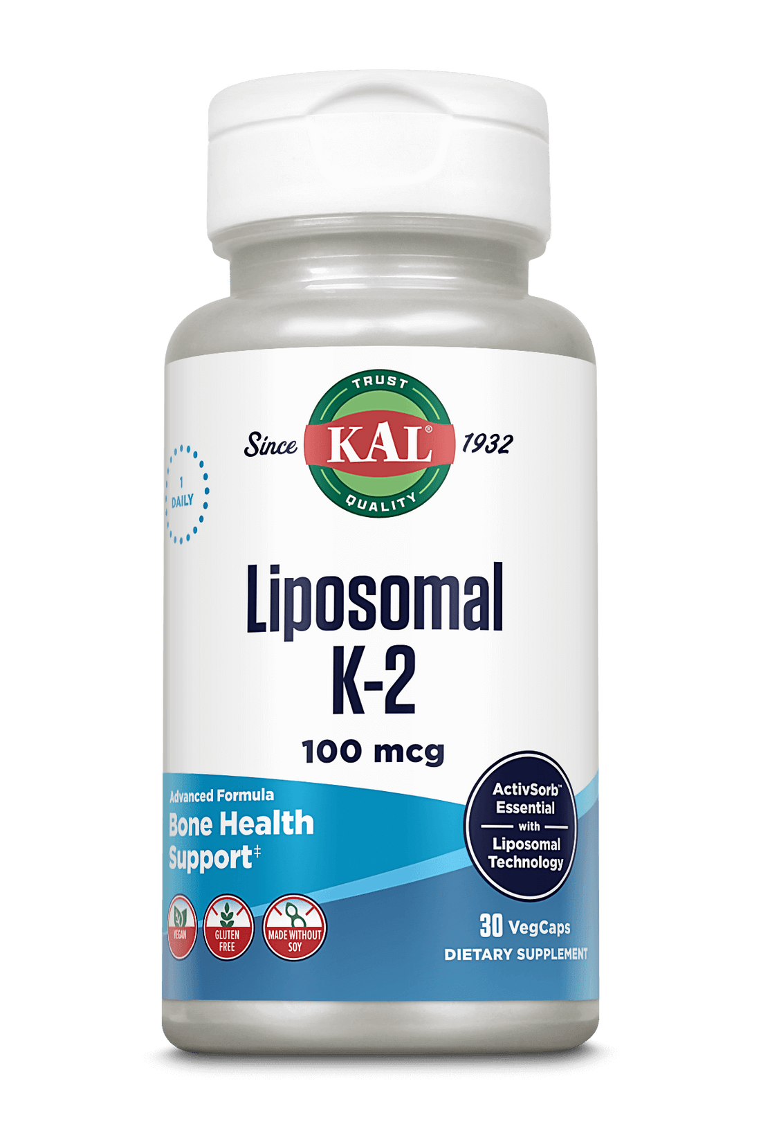 Liposomal Vitamin K2 100mcg 30 Count