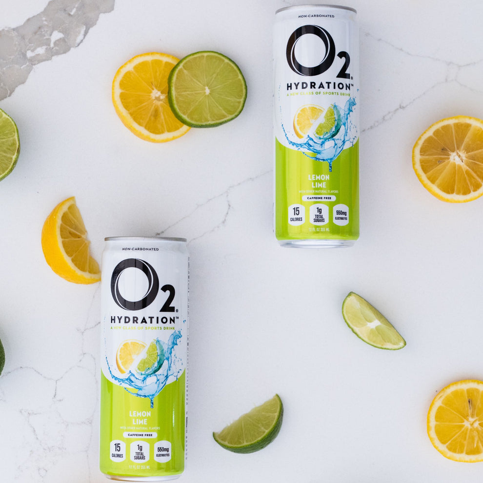 O2 Hydration Lemon Lime 12oz. 1 Count