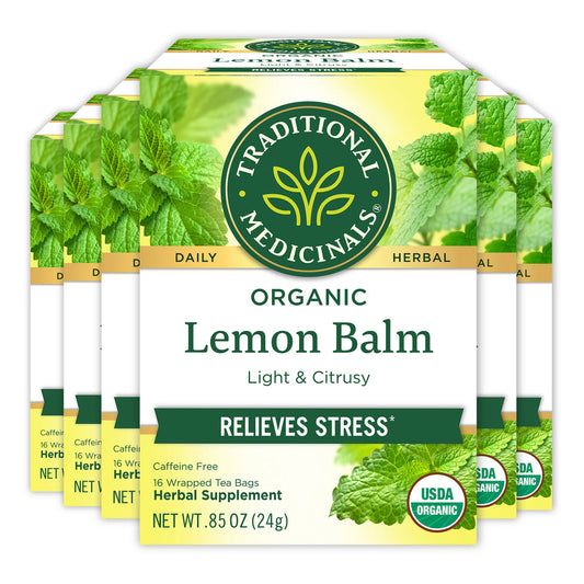 Organic Lemon Balm Tea 16 Count