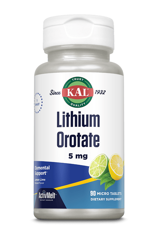 Lithium Orotate ActivMelt 5mg 90 Count