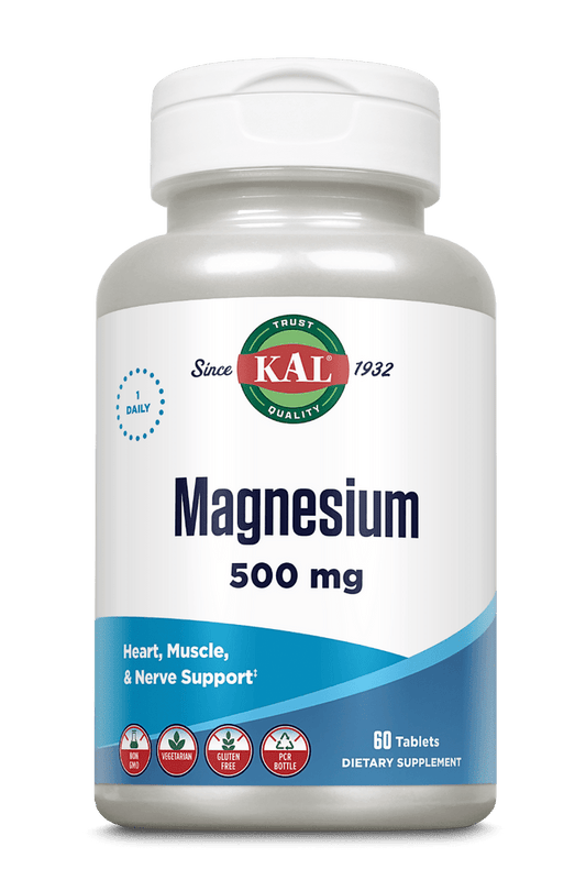 Magnesium 500mg 60 Count