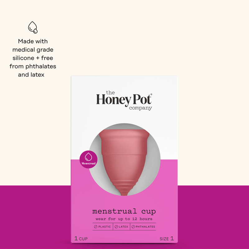 Menstrual Cup Size 1 Silicone 1 Count