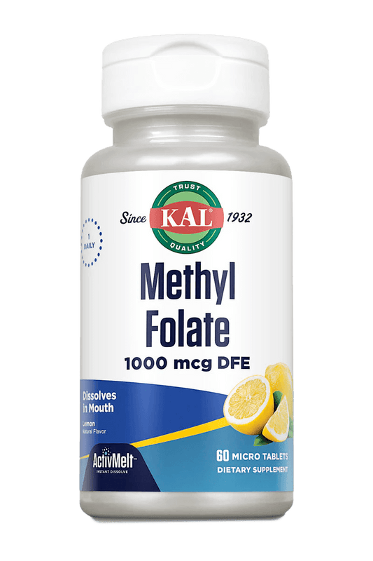 Methyl Folate 1000mcg 60 Count