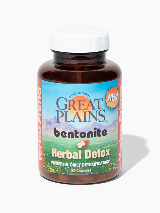 Great Plains Bentonite Herbal Detox 60 Count