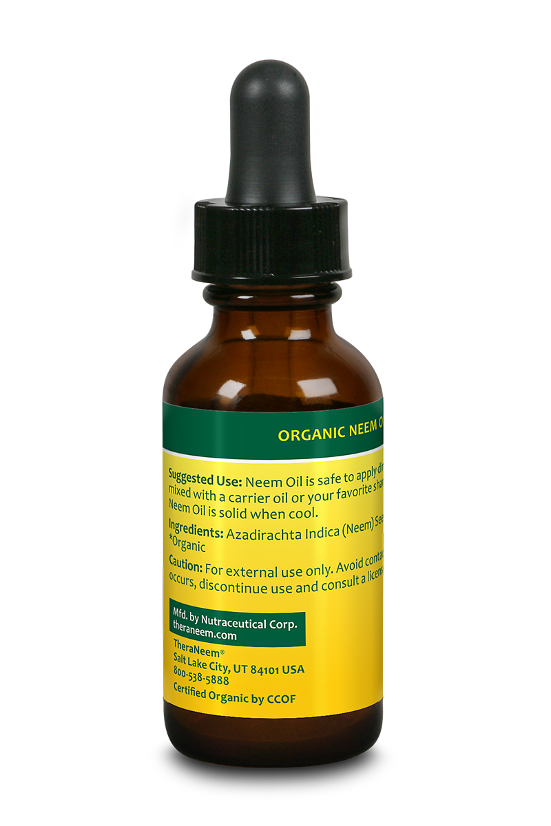 Organic Neem Seed Oil 1oz.