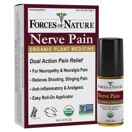 Organic Nerve Pain Management Roll On 4ml.