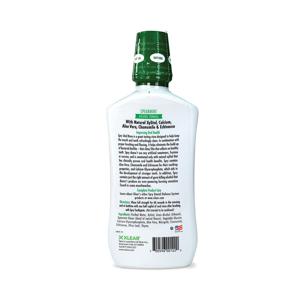 Oral Rinse (Natural Spearmint) 16oz.