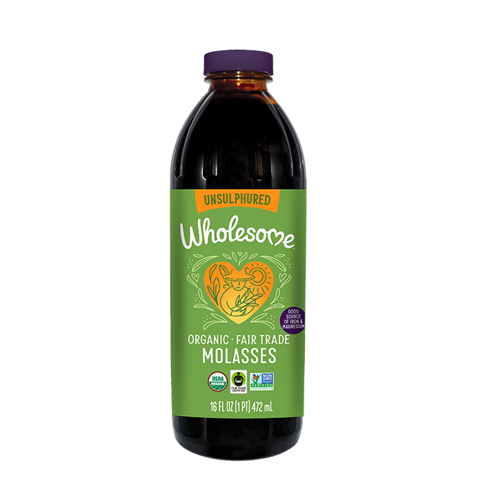 Organic Fair Trade Blackstrap Molasses 16oz.