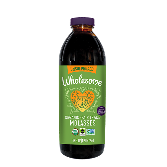 Organic Fair Trade Blackstrap Molasses 16oz.