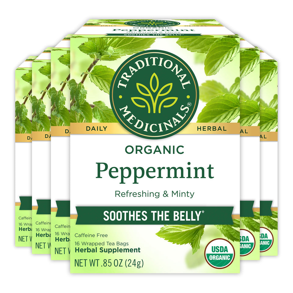 Organic Peppermint Tea 16 Count