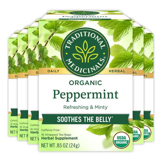 Organic Peppermint Tea 16 Count